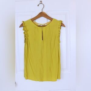 COPY - Boden Women’s Yellow Mustard Sleeveless Top Size 4